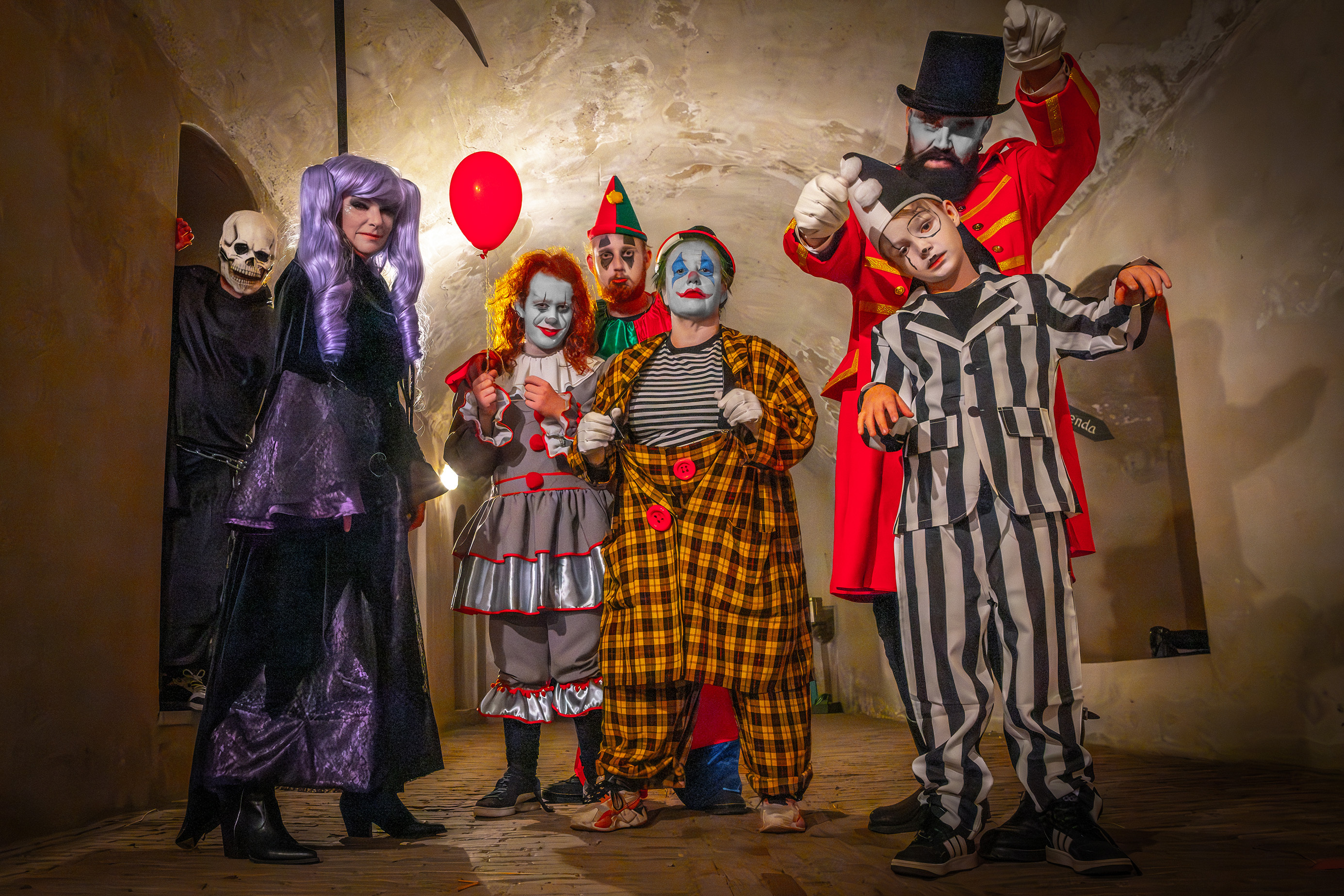 Circusacts om van te griezelen