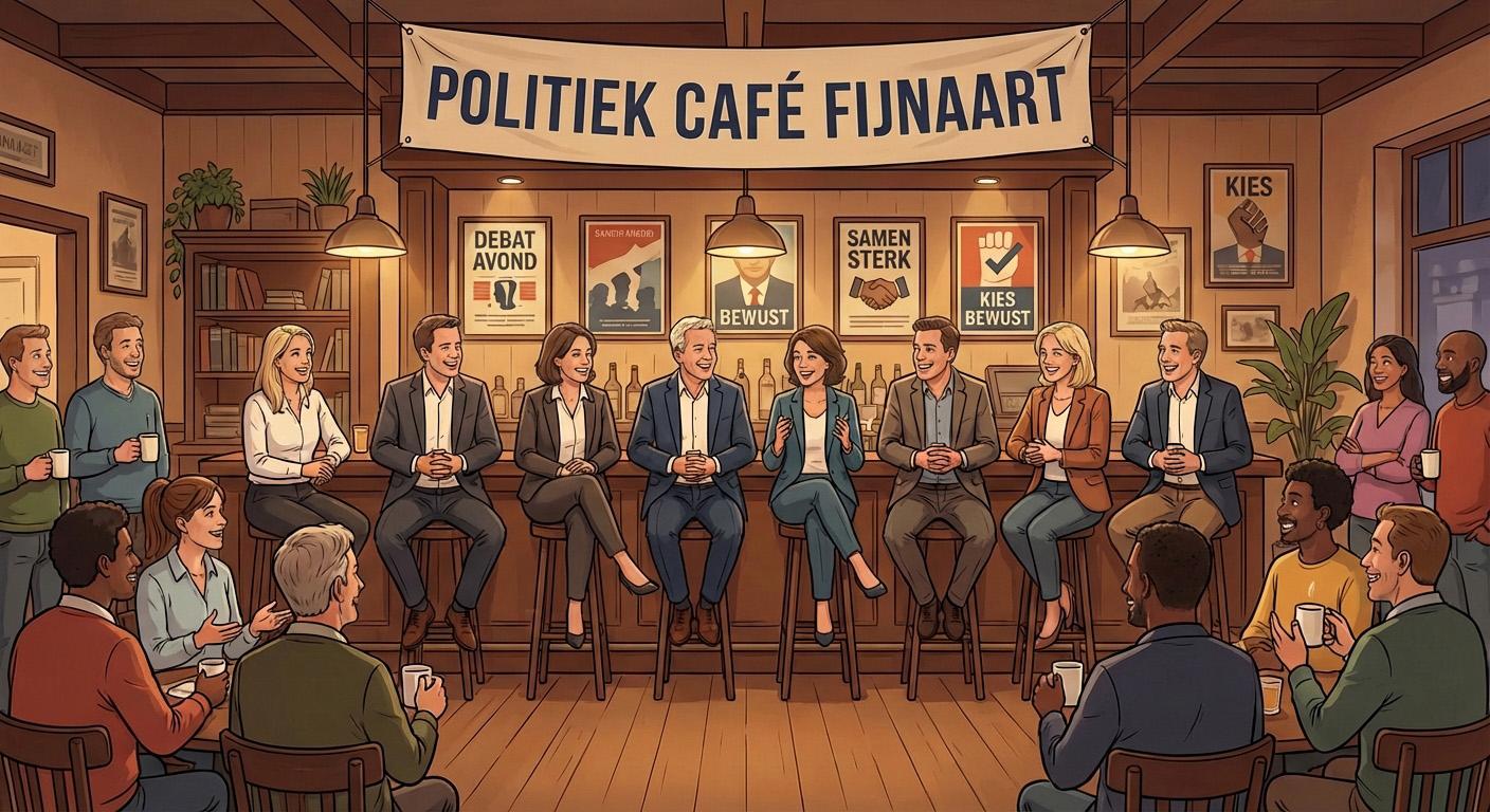 Politiek Café Fijnaart brengt lokale politiek dichterbij