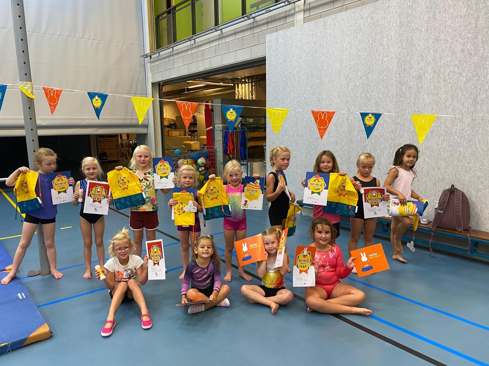 Nijntje Beweegdiploma Feest Fijnaart