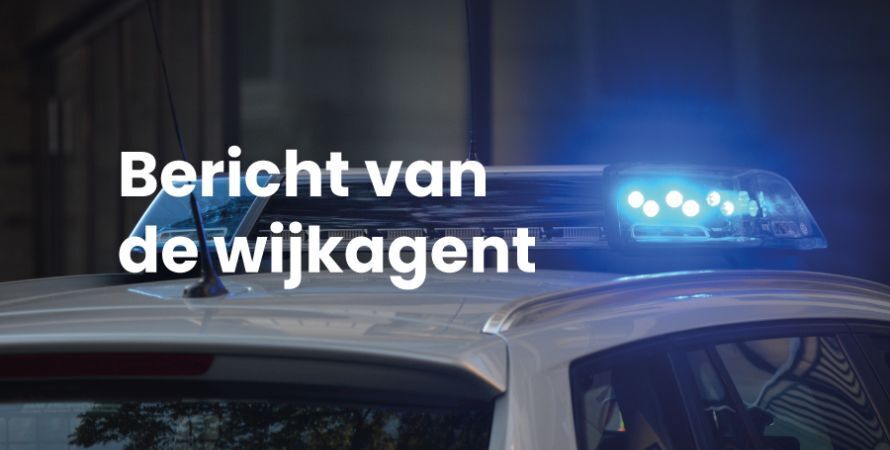 Bericht van de wijkagent Augustus