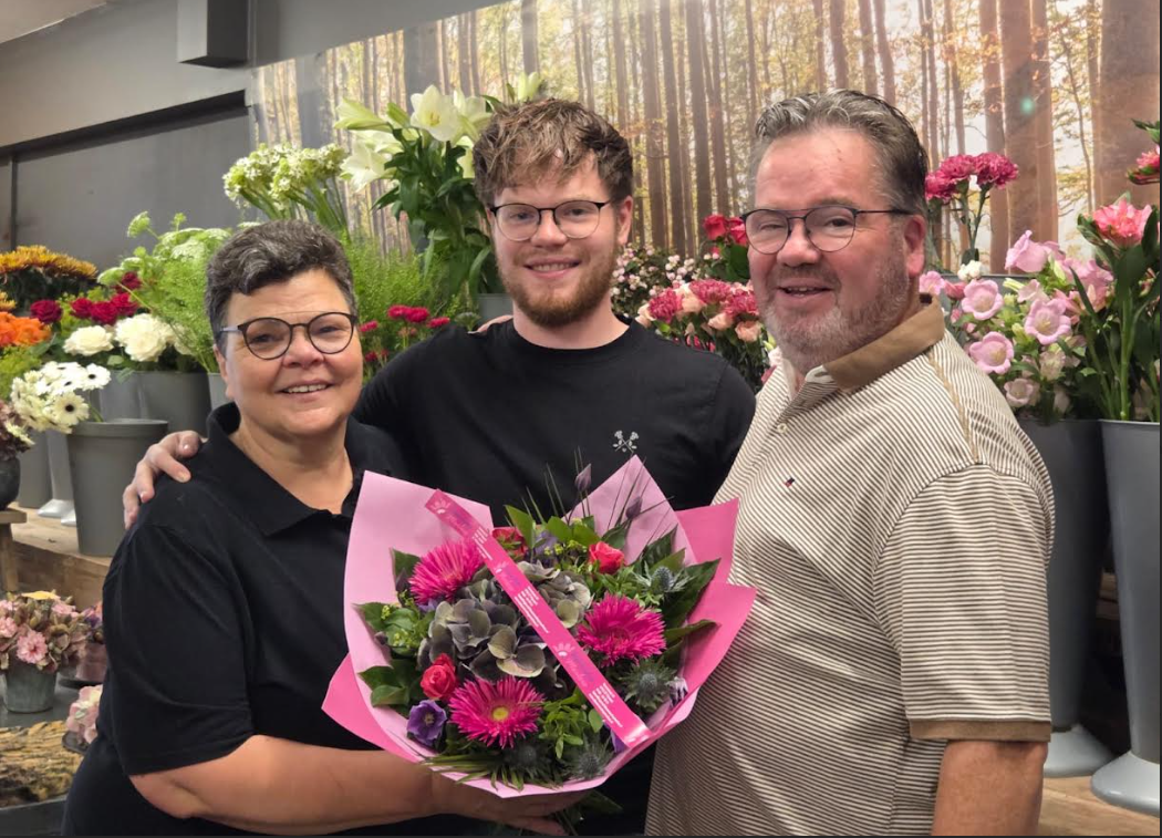 Van verkering tijdens carnaval naar een bloeiende bloemenshop