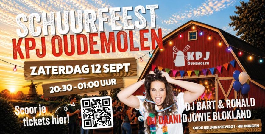 Schuurfeest KPJ Oudemolen