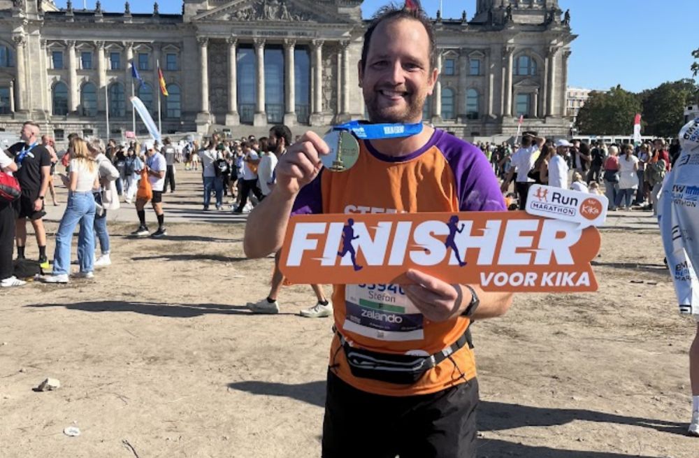 Dankbaar terugkijken op de marathon van Berlijn voor KiKa