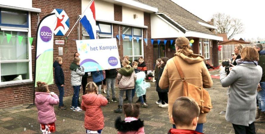 Overname Heijningse basisschool door Abbo Kindcentra uitbundig gevierd