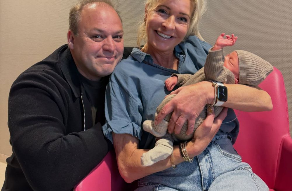 Geboorte kleinzoon voor familie Bauer