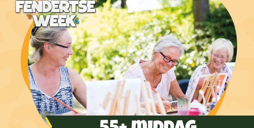 55+ middag Hetzelfde maar anders inclusief workshop schilderen