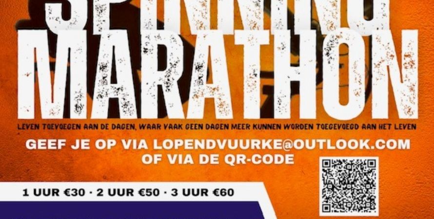 Spin zondag 18 mei mee voor het goede doel!