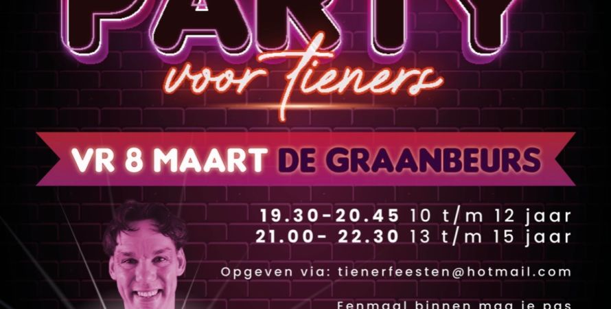 GLOWPARTY  tienerfeest