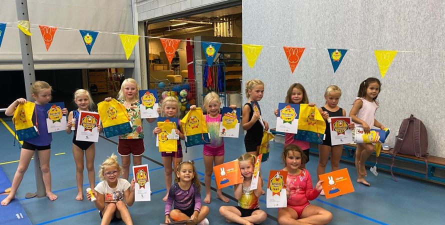 Nijntje Beweegdiploma Feest Fijnaart