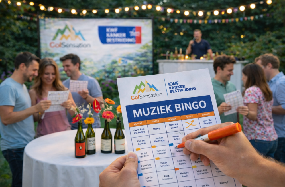 Tuinquiz en Muziekbingo voor ColSensation