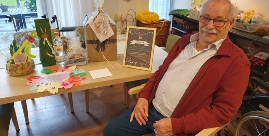 Leen Hartmans stopt na twintig jaar als vrijwilliger bij dagverzorging Fijnaart.
