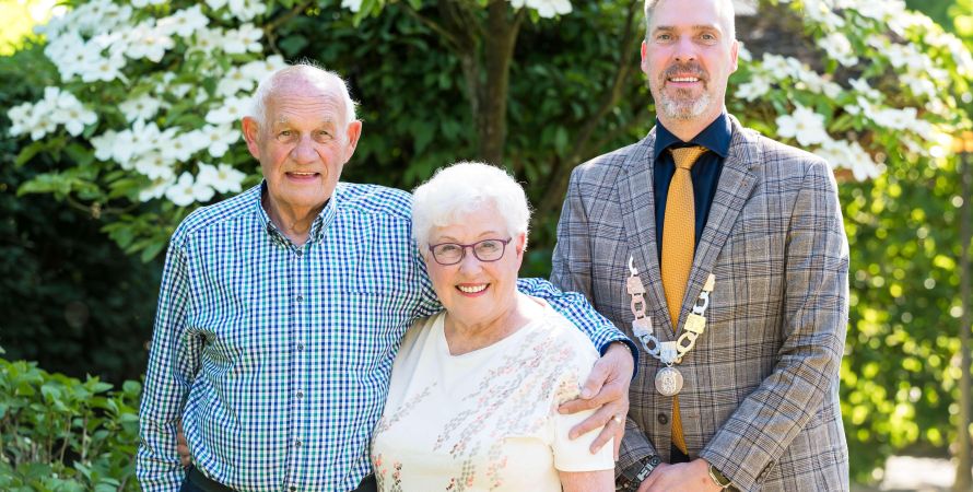 Echtpaar Berghout 60 jaar getrouwd: