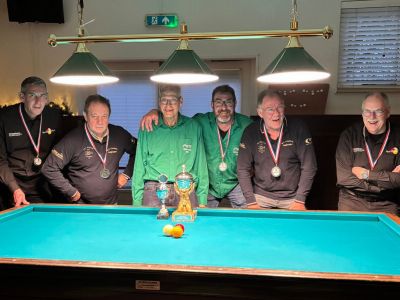 Kees den Hollander Fijnaarts biljartkampioen 2025