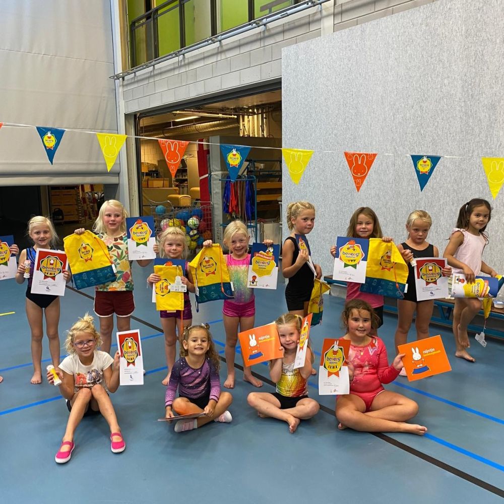 Nijntje Beweegdiploma Feest Fijnaart
