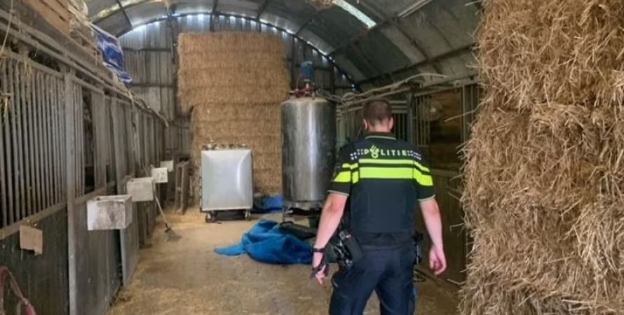 Delen van drugslab aangetroffen in Heijningen