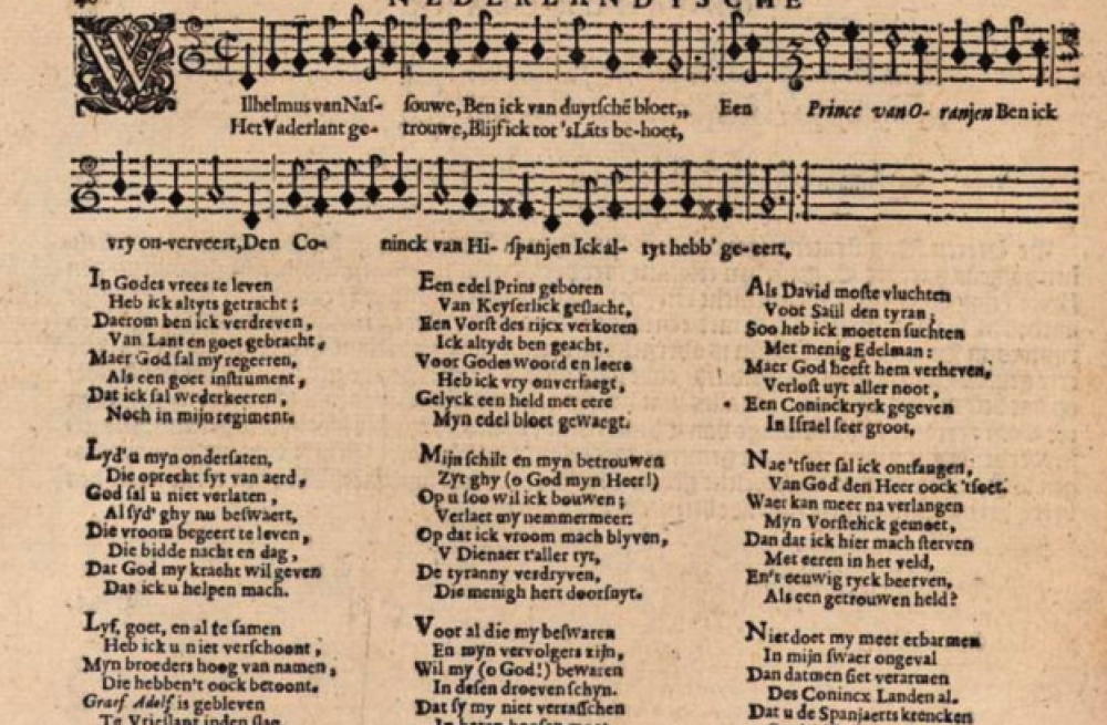 Wat nou…  ‘Duitschen bloed’ en ‘Koning van Hispanje altijd geëerd’?