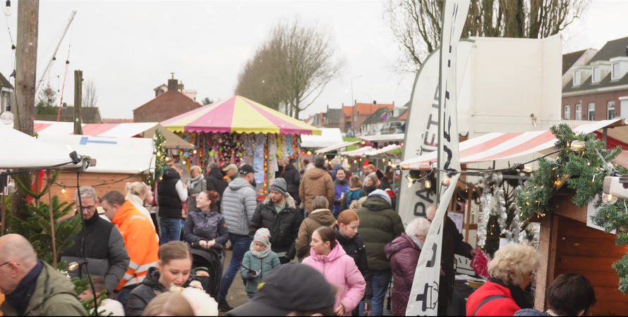 Kerstfair on Foot brengt Fijnaart samen