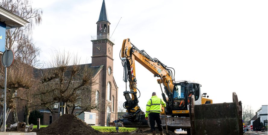 Kerkring is op de schop: onderhoud met oog voor bereikbaarheid